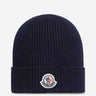 Moncler Hombre Barcelona Gorro Canalé Lana color Azul Marino sku 689-000051 01 - Foto 1