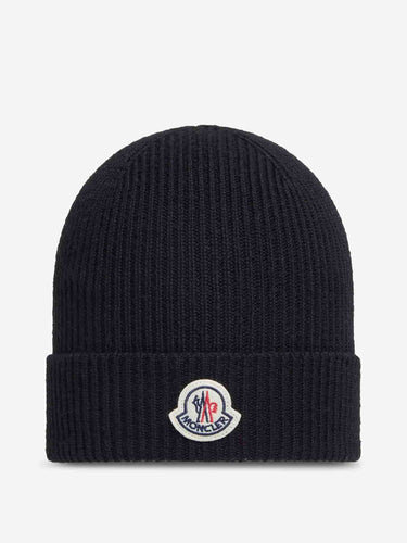 Moncler Hombre Barcelona Gorro Canalé Lana color Negro sku 689-000051 02 - Foto 1