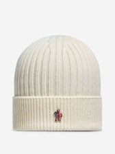 Moncler Grenoble Hombre Barcelona Gorro Punto Lana color Blanco sku 689-000053 01 - Foto 1