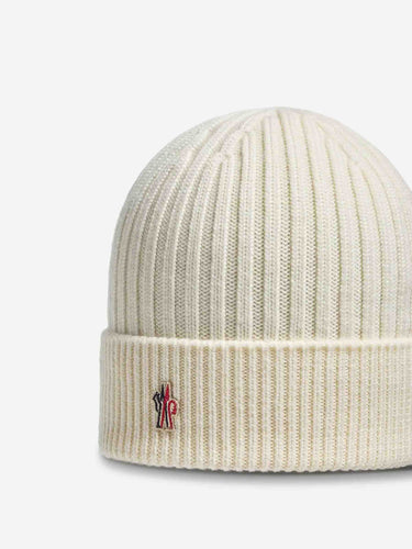 Moncler Grenoble Hombre Barcelona Gorro Punto Lana color Blanco sku 689-000053 01 - Foto 3