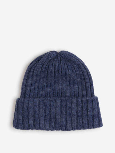 Fedeli Hombre Barcelona Gorro Canalé Cashmere color Azul Índigo sku 689-000055 01 - Foto 2