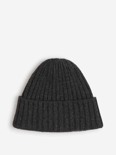 Fedeli Hombre Barcelona Gorro Canalé Cashmere color Gris Antracita sku 689-000055 02 - Foto 1