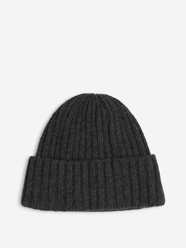 Fedeli Hombre Barcelona Gorro Canalé Cashmere color Gris Antracita sku 689-000055 02 - Foto 2