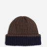 Fedeli Hombre Barcelona Gorro Bicolor Double color Marrón sku 689-000056 02 - Foto 1
