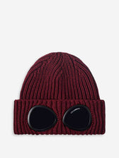 C.P. Company Hombre Barcelona Gorro Lana Canalé color Burdeos sku 689-000058 01 - Foto 1