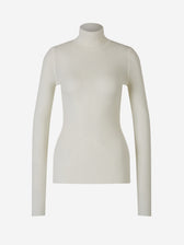 Bottega Veneta Mujer Barcelona Jersey Cuello Alto color Crema sku 711-003161 01 - Foto 1