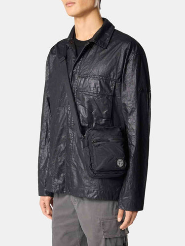 Stone Island Hombre Barcelona Bandolera Econyl color Negro sku 690-000141 01 - Foto 2