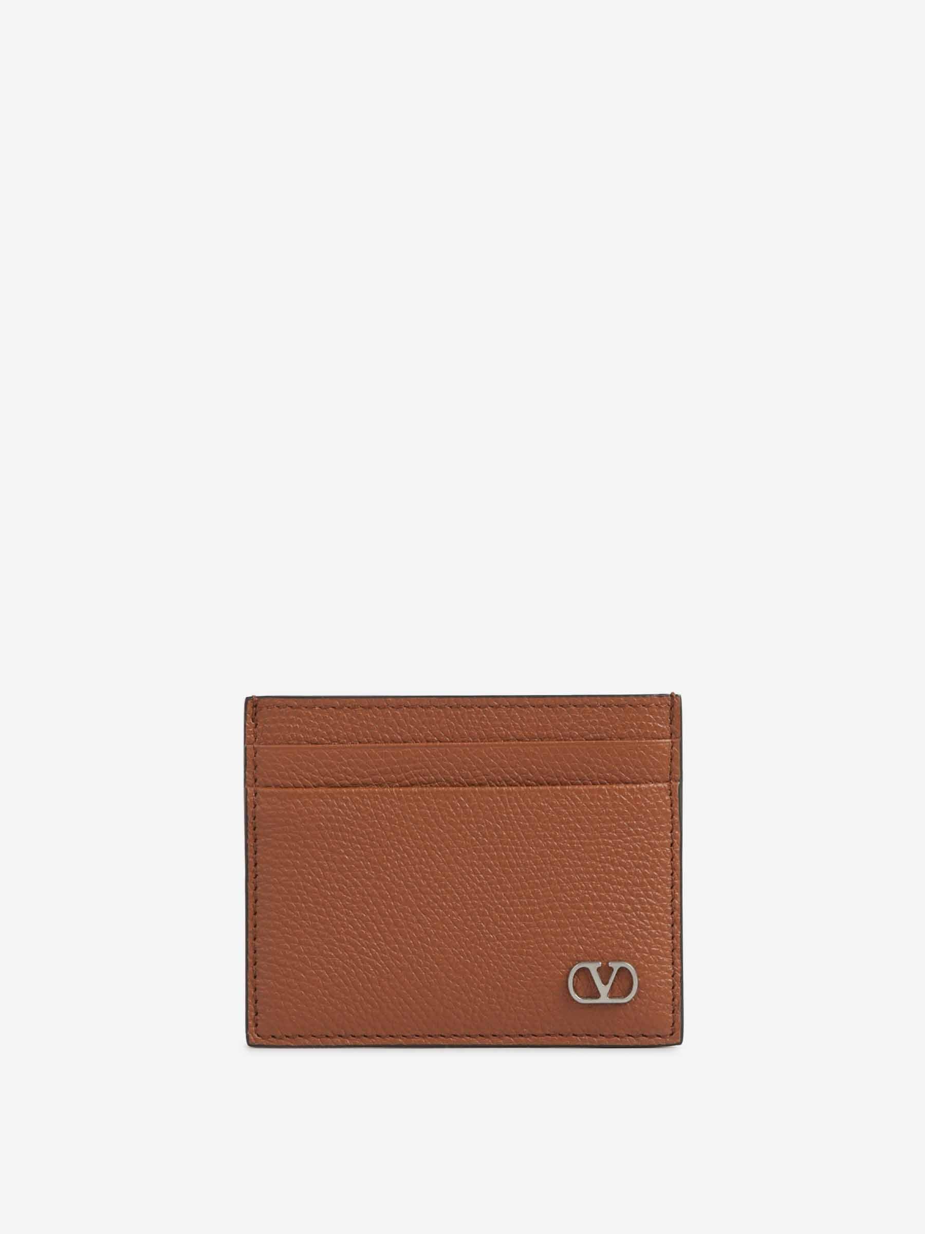 Valentino Garavani Hombre Barcelona Tarjetero VLogo Signature color Camel sku 691-001411 02 - Foto 1