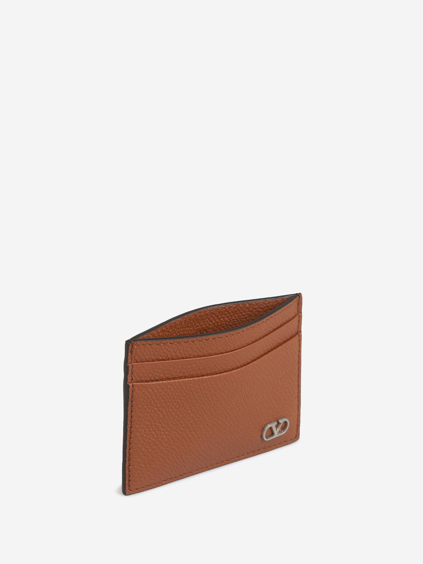 Valentino Garavani Hombre Barcelona Tarjetero VLogo Signature color Camel sku 691-001411 02 - Foto 2
