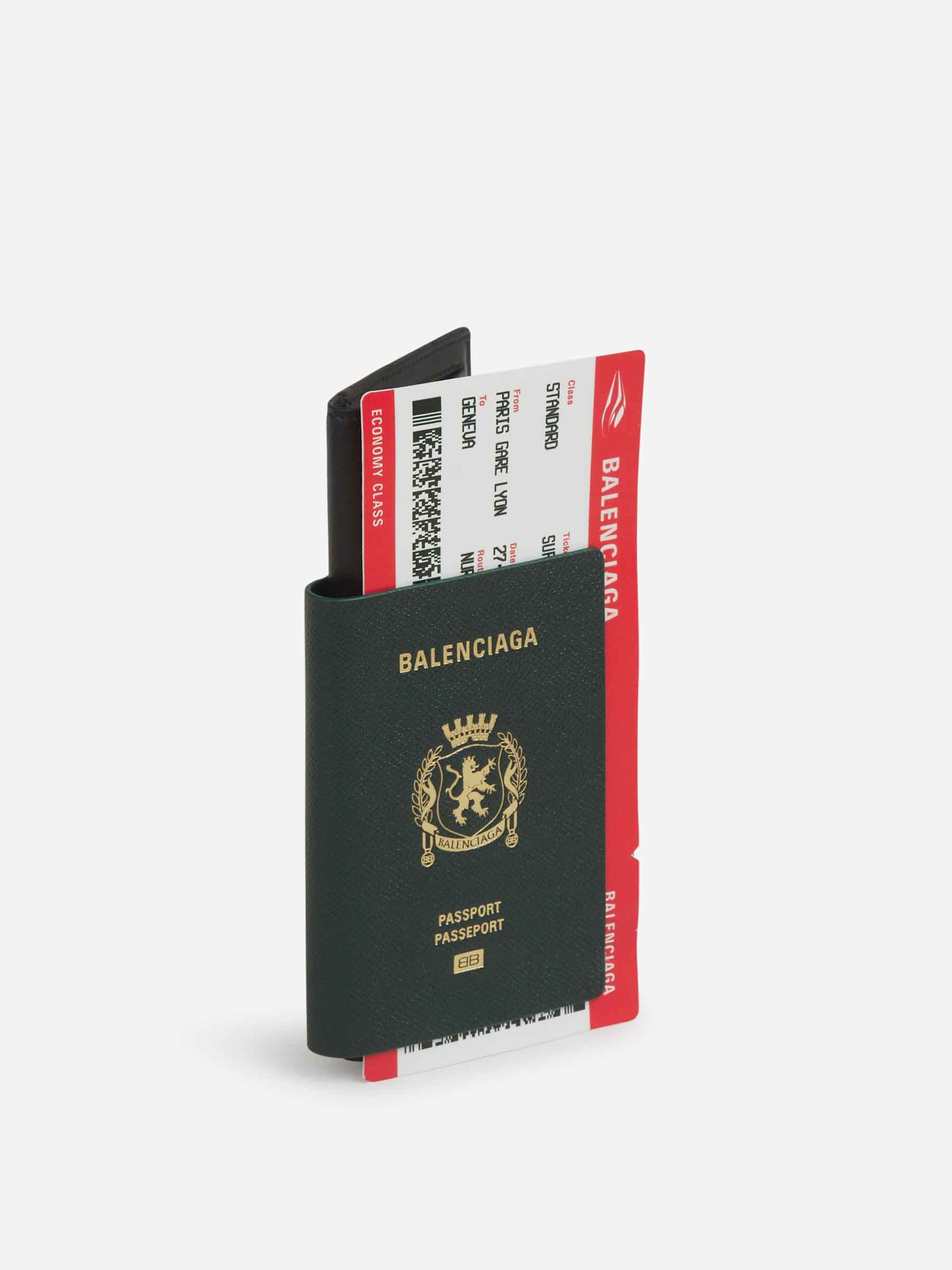 Balenciaga – Balenciaga Elongated Passport Wallet in Barcelona or