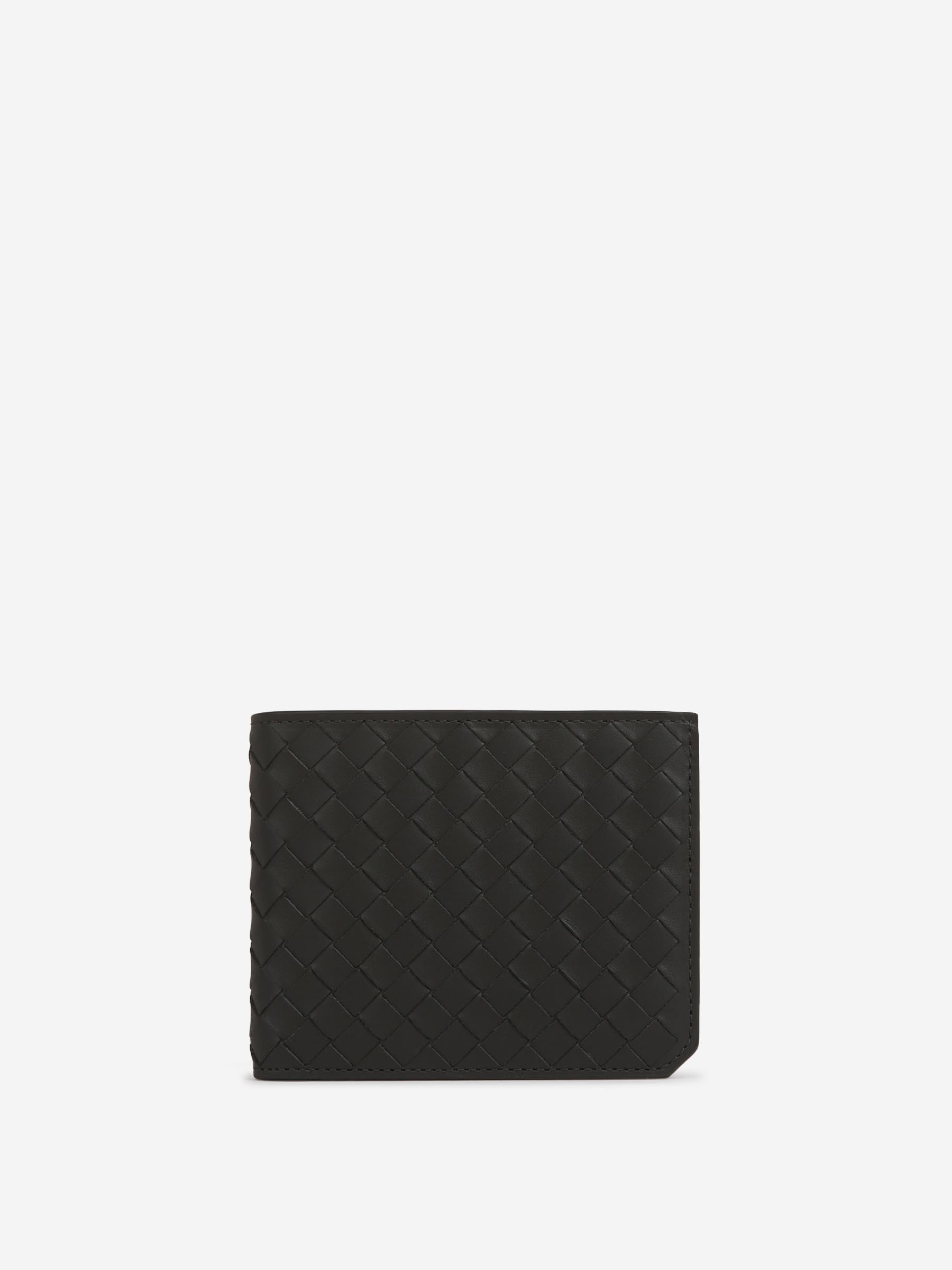 Bottega Veneta Hombre Barcelona Cartera Plegable Intrecciato color Verde Oscuro sku 691-001474 01 - Foto 1