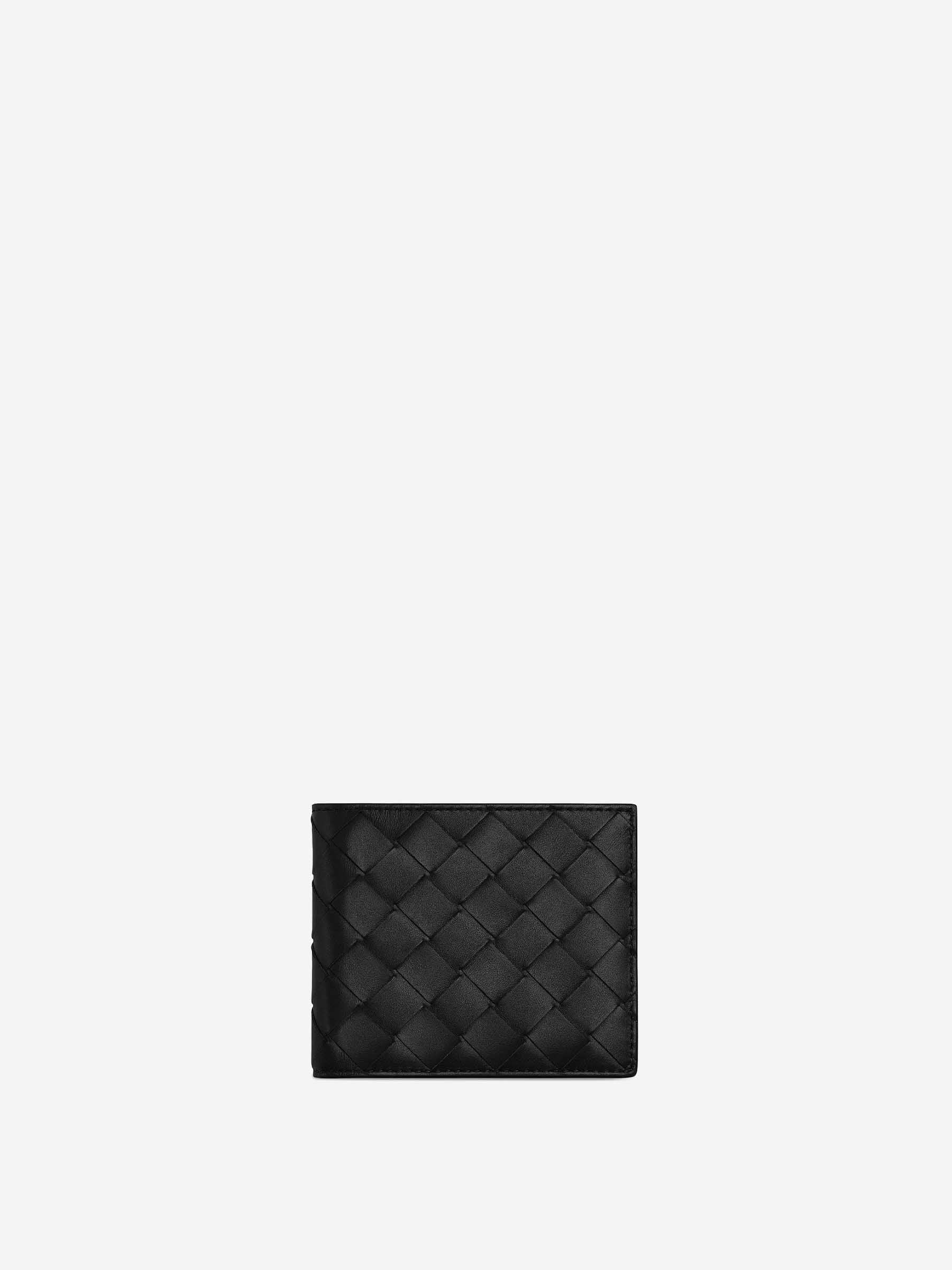 Bottega Veneta Hombre Barcelona Cartera Plegable Intrecciato color Negro sku 691-001478 01 - Foto 1