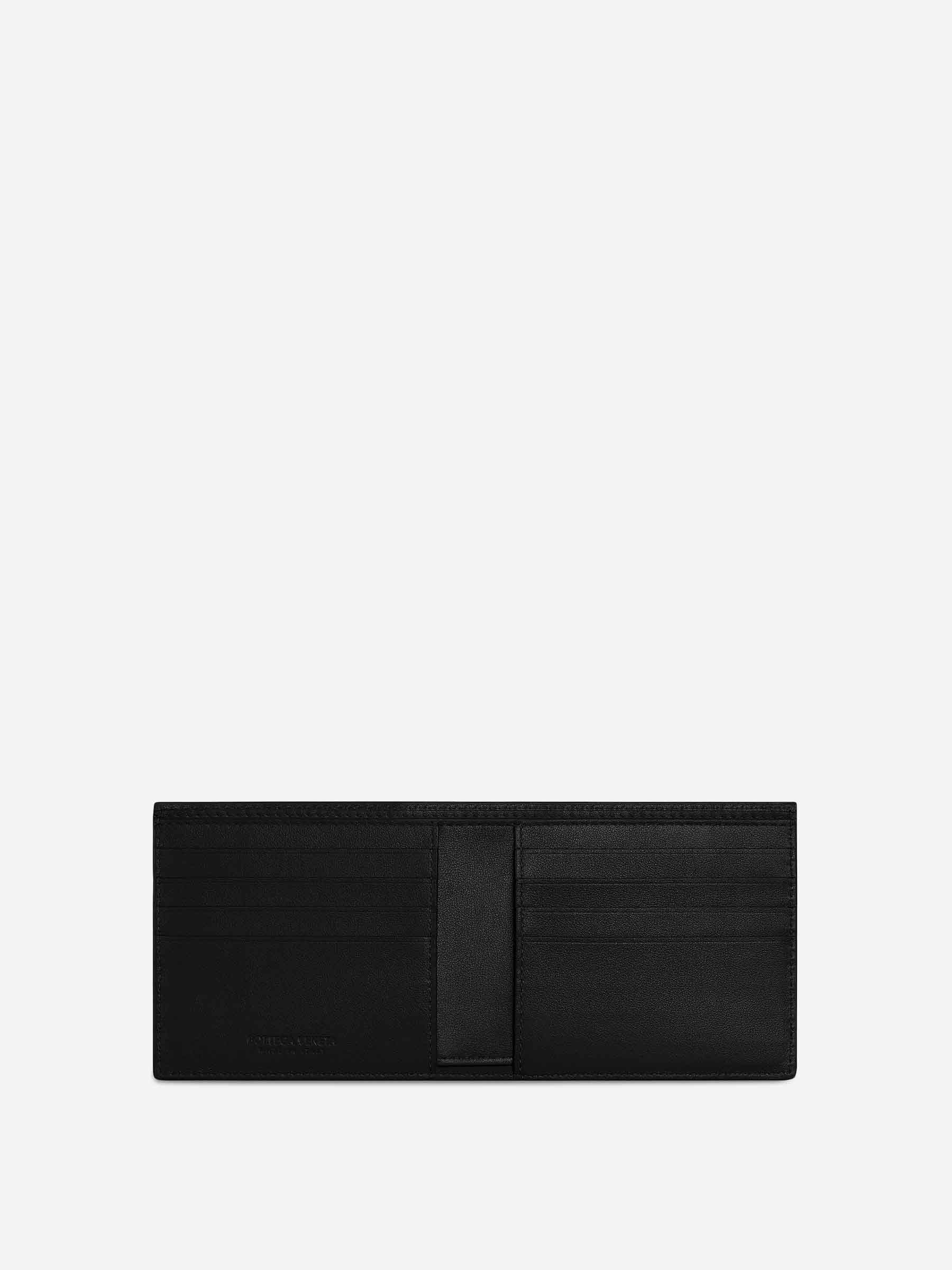 Bottega Veneta Hombre Barcelona Cartera Plegable Intrecciato color Negro sku 691-001478 01 - Foto 2