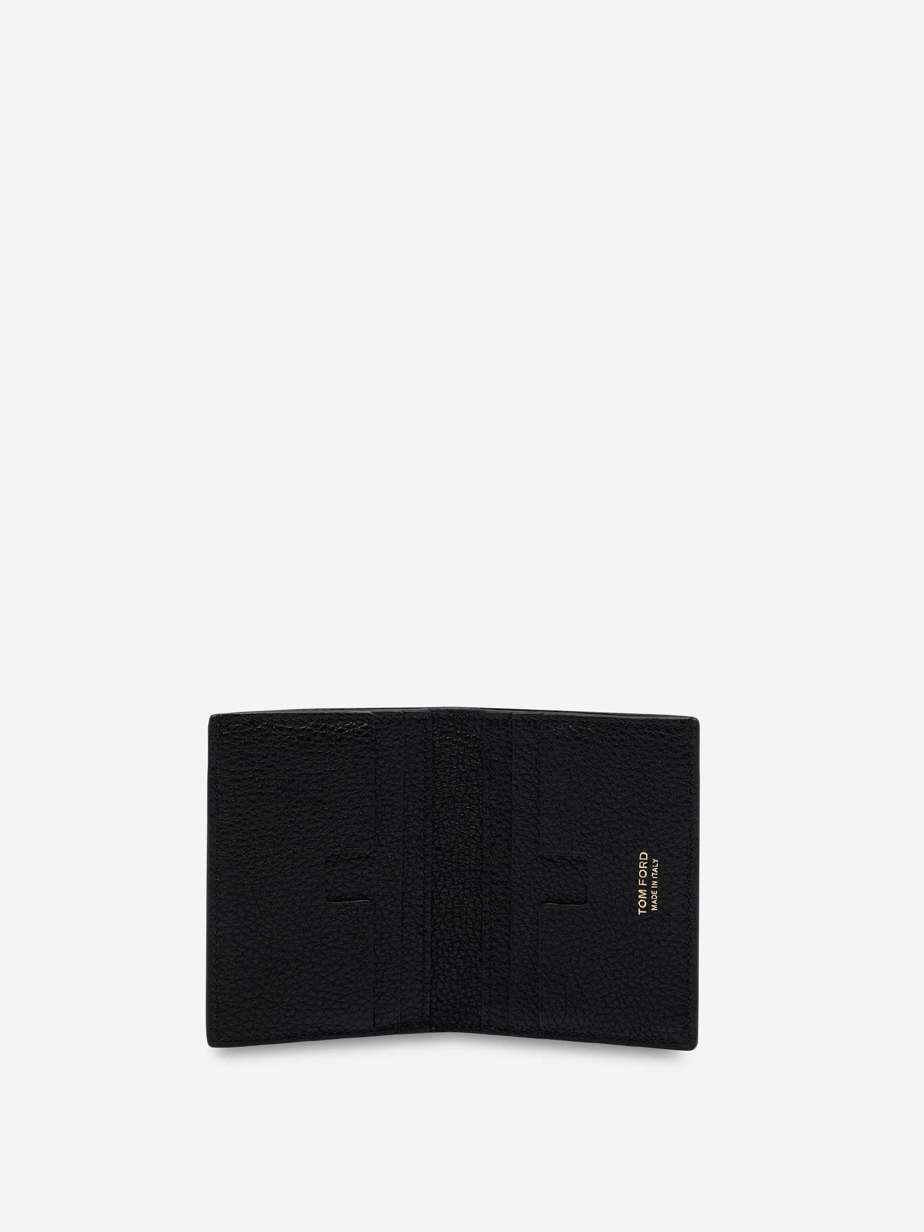 Tom Ford Hombre Barcelona Tarjetero Plegable Piel color Negro sku 691-001482 01 - Foto 2