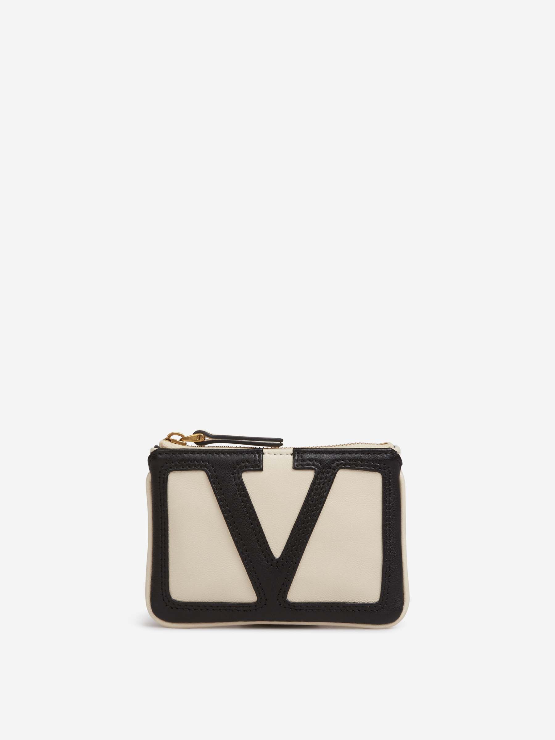 Valentino Garavani Hombre Barcelona Monedero Vlogo color Blanco Y Negro sku 691-001490 01 - Foto 1