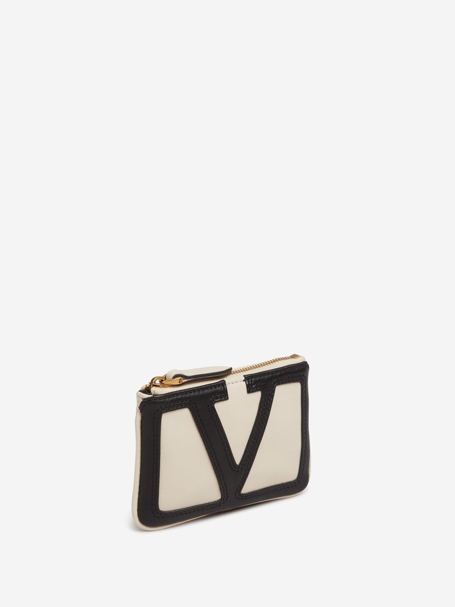 Valentino Garavani Hombre Barcelona Monedero Vlogo color Blanco Y Negro sku 691-001490 01 - Foto 2