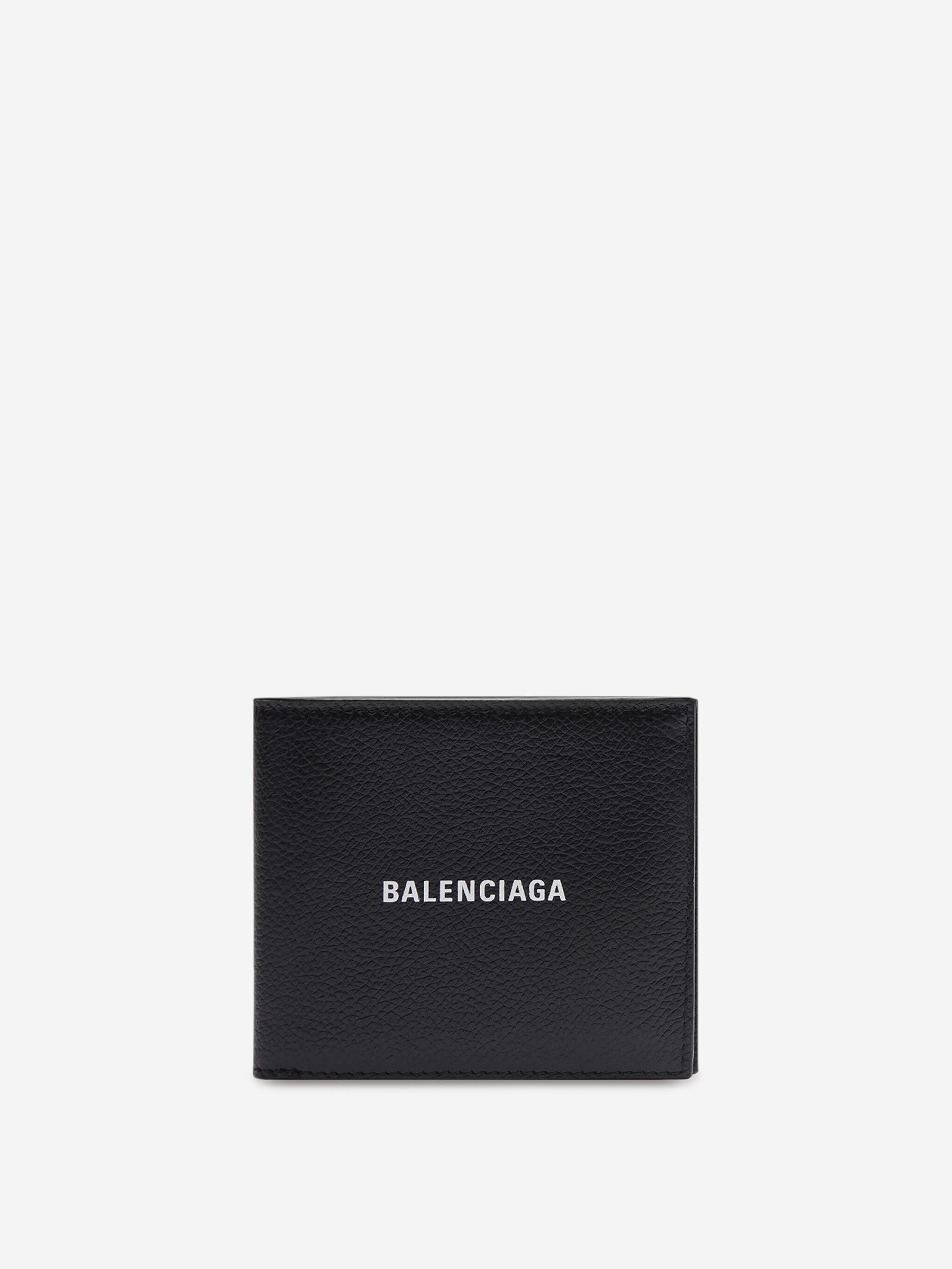Balenciaga Hombre Barcelona Cartera Cash Square Folded color Negro sku 691-001501 01 - Foto 1