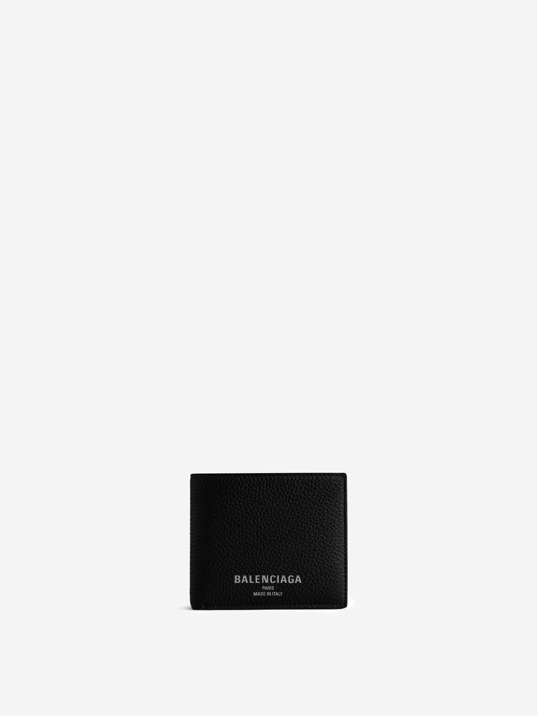 Balenciaga Hombre Barcelona Cartera Plegable Cuadrado color Negro sku 691-001504 01 - Foto 1