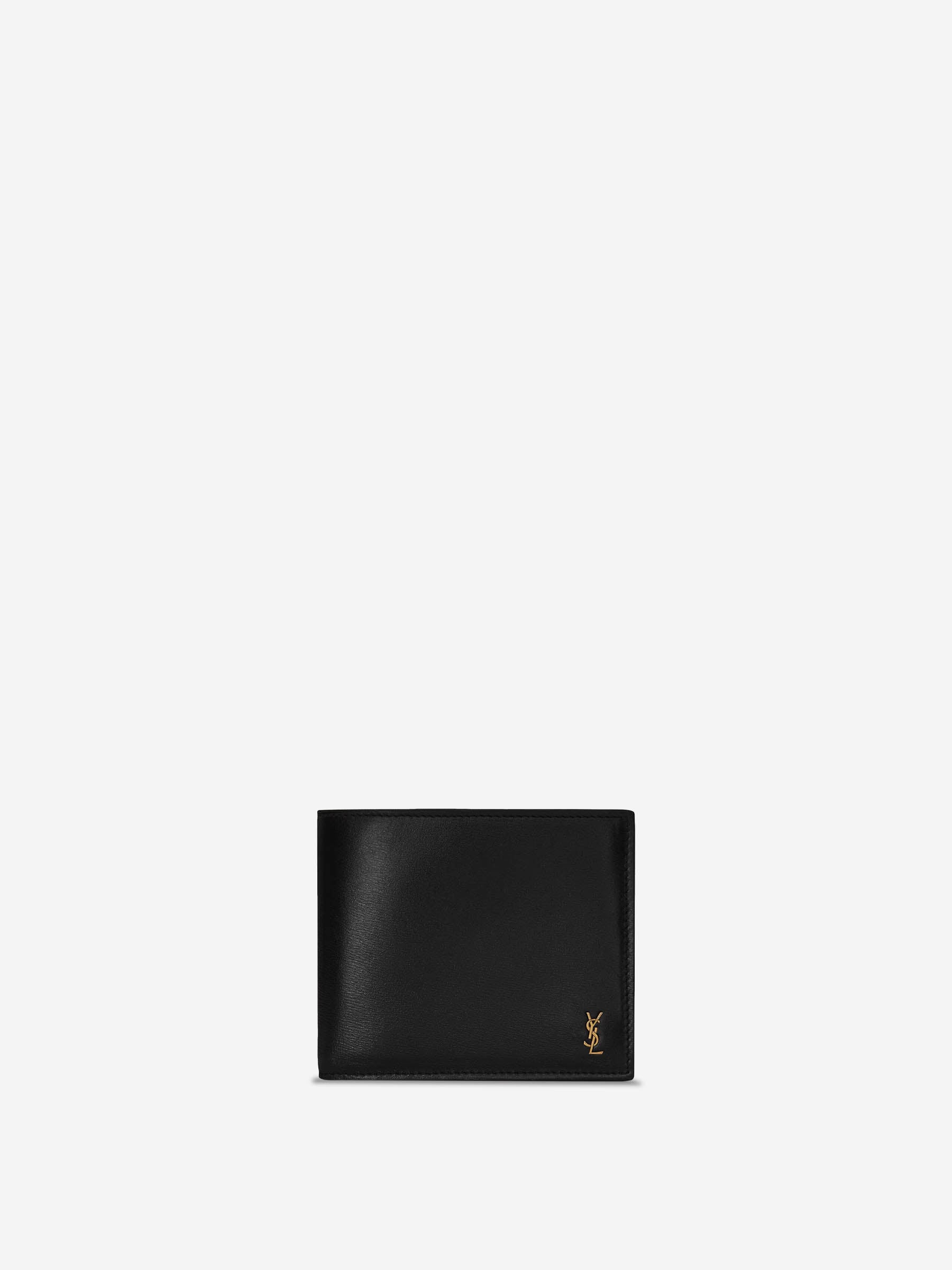 Saint Laurent Hombre Barcelona Cartera Monedero Cassandre color Negro sku 691-001523 01 - Foto 1