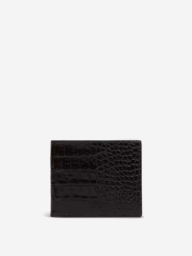 Tom Ford Hombre Barcelona Tarjetero Plegable Piel color Negro sku 691-001533 02 - Foto 1