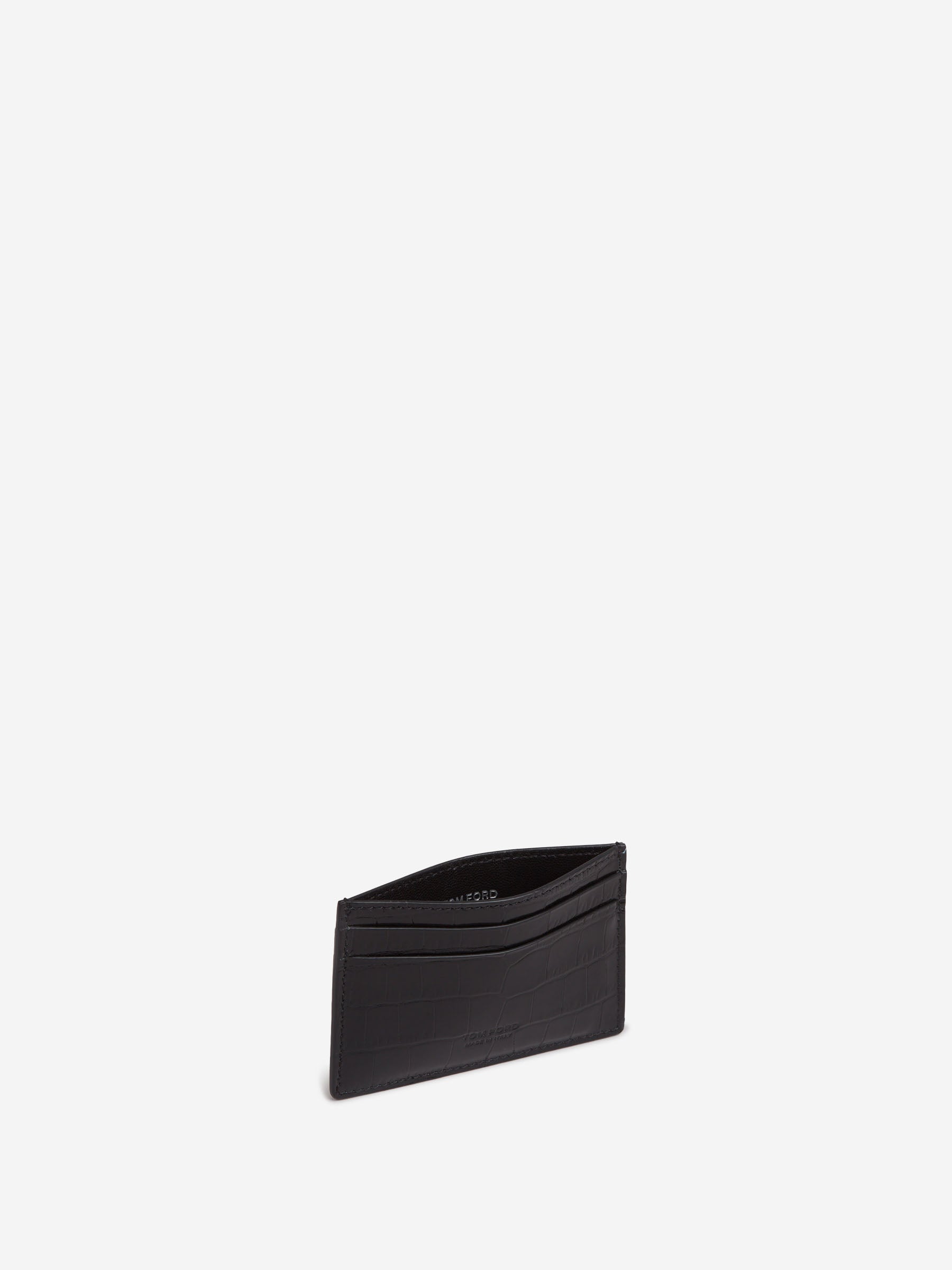 Tom Ford Hombre Barcelona Tarjetero Piel color Negro sku 691-001536 03 - Foto 2
