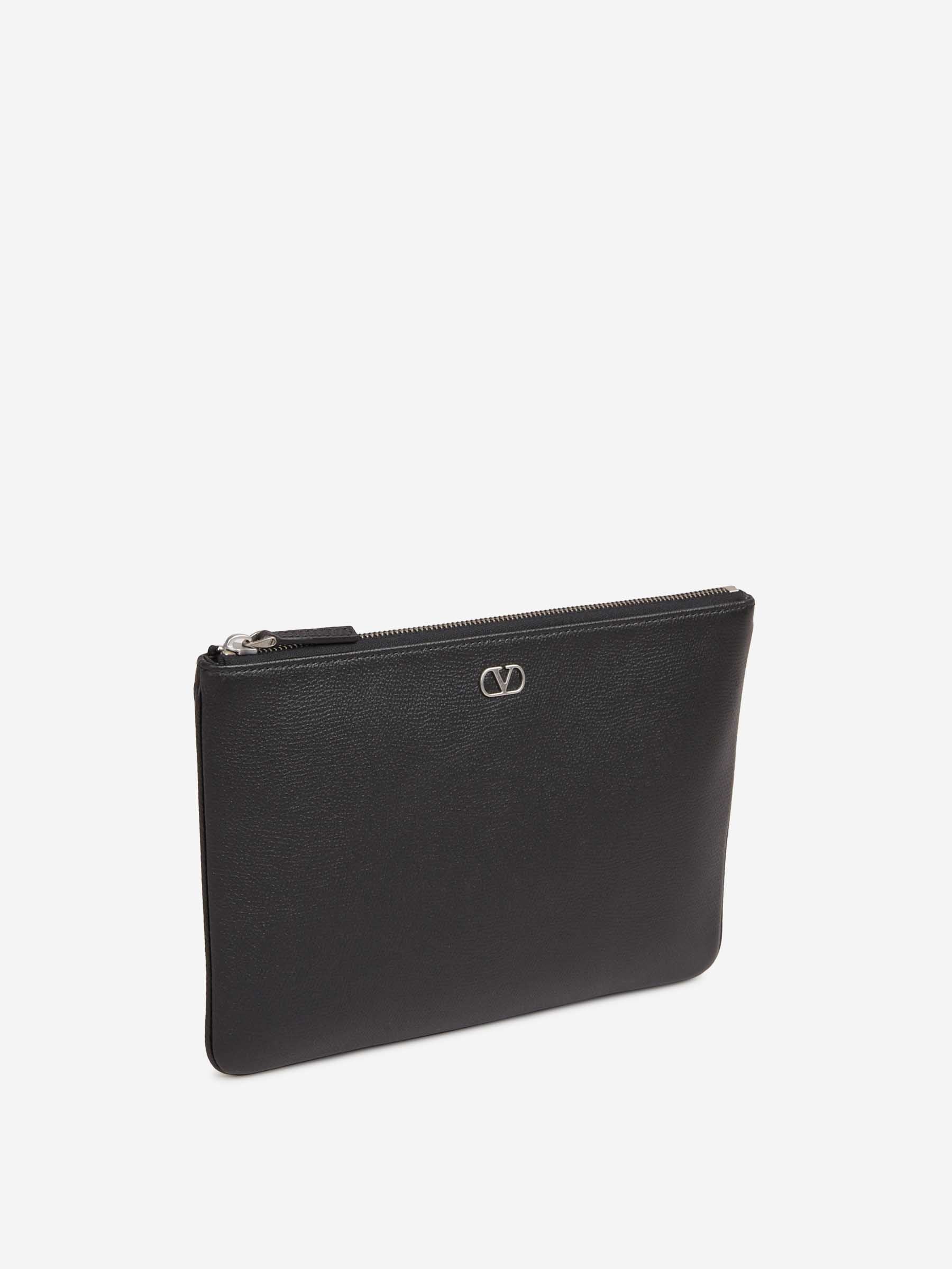 Valentino Garavani Hombre Barcelona Bolsa Mano Piel color Negro sku 691-001539 01 - Foto 2