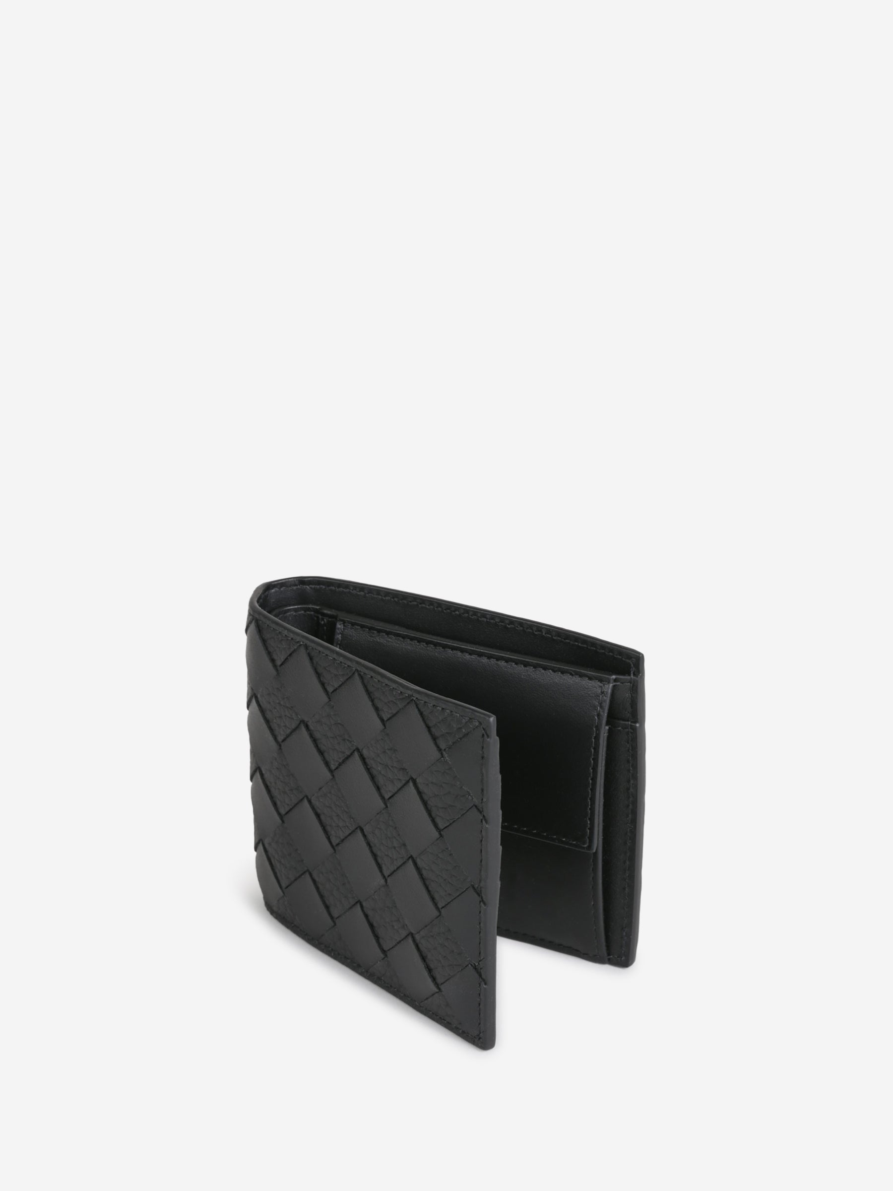 Bottega Veneta Hombre Barcelona Cartera Plegable Intrecciato color Negro sku 691-001544 01 - Foto 2