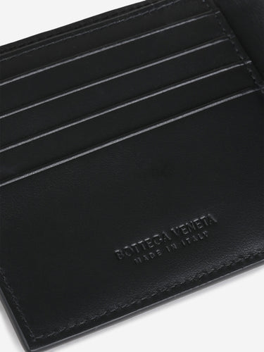 Bottega Veneta Hombre Barcelona Cartera Plegable Intrecciato color Negro sku 691-001544 01 - Foto 4