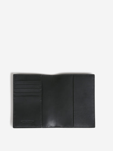 Bottega Veneta Hombre Barcelona Tarjetero Pasaporte Intrecciato color Negro sku 691-001545 01 - Foto 3