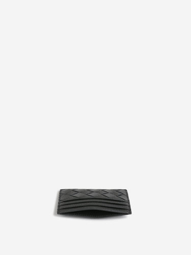 Bottega Veneta Hombre Barcelona Tarjetero Piel Intrecciato color Negro sku 691-001546 01 - Foto 3