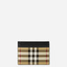 Burberry Hombre Barcelona Tarjetero Piel Check color Beige sku 691-001547 01 - Foto 1