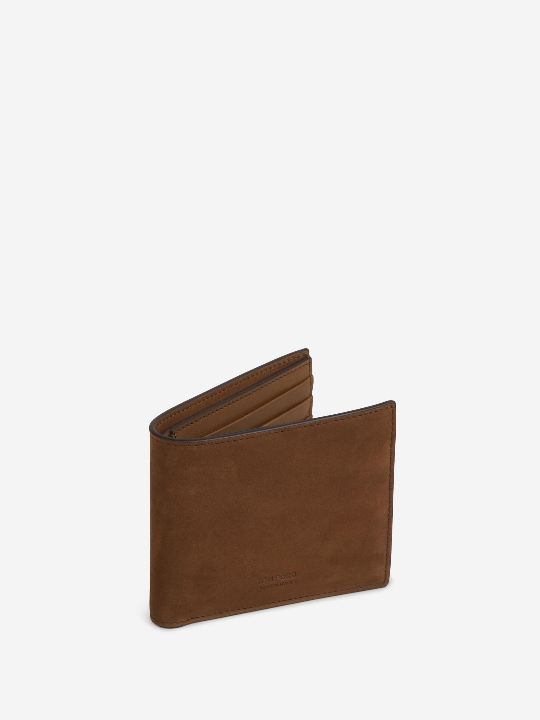 Tom Ford Hombre Barcelona Cartera Plegable Nobuk color Negro sku 691-001553 01 - Foto 2