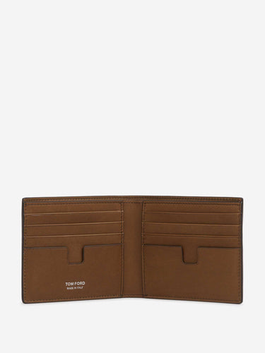 Tom Ford Hombre Barcelona Cartera Plegable Nobuk color Negro sku 691-001553 01 - Foto 4