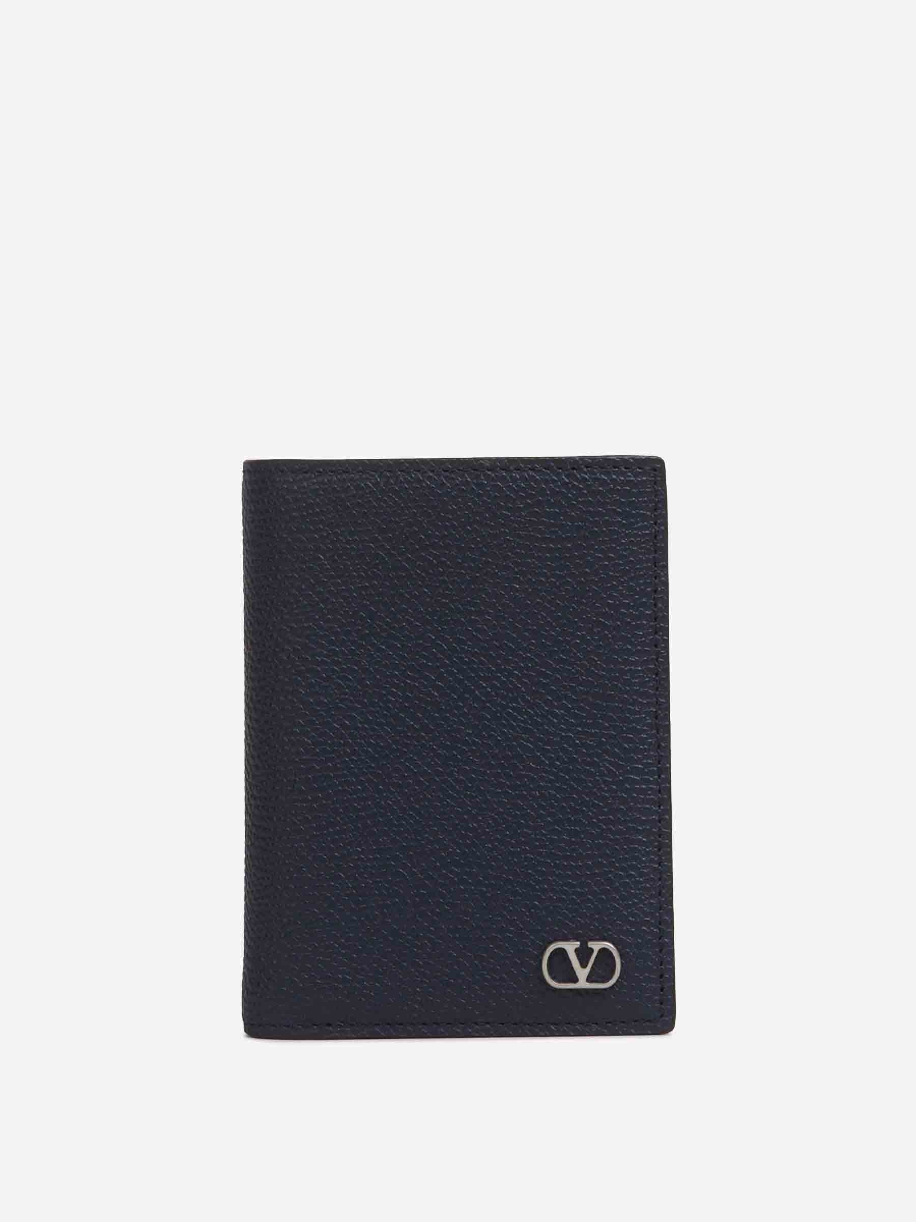 Valentino Garavani Hombre Barcelona Tarjetero Plegable color Azul Noche sku 691-001563 01 - Foto 1