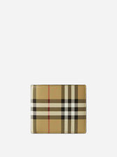 Burberry Hombre Barcelona Cartera Plegable Check color Negro sku 691-001567 01 - Foto 1