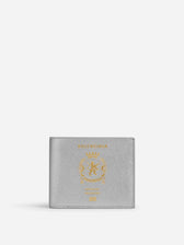 Balenciaga Hombre Barcelona Tarjetero Piel Plegable color Plateado sku 691-001568 01 - Foto 1