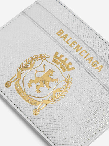 Balenciaga Hombre Barcelona Tarjetero Logo color Plateado sku 691-001569 01 - Foto 4