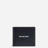 Balenciaga Hombre Barcelona Cartera Plegable Piel color Negro sku 691-001572 01 - Foto 1