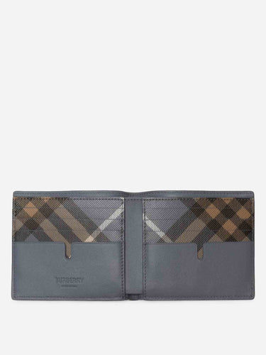 Burberry Hombre Barcelona Tarjetero Plegable Pop Check color Azul sku 691-001581 01 - Foto 2