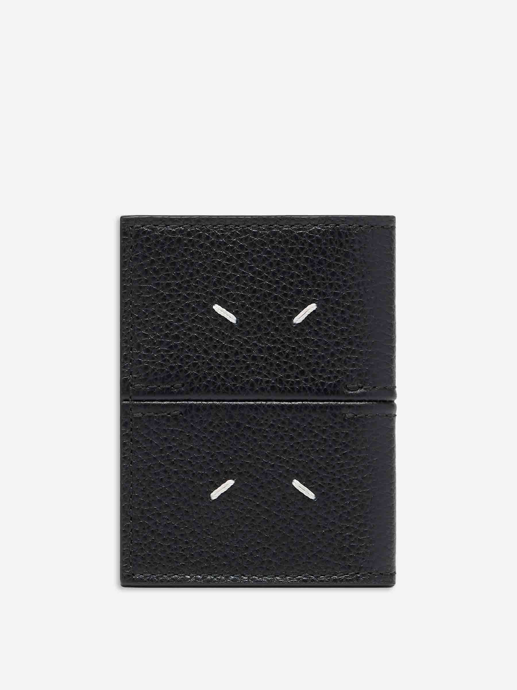 Maison Margiela Hombre Barcelona Tarjetero Piel color Negro sku 691-001608 01 - Foto 1