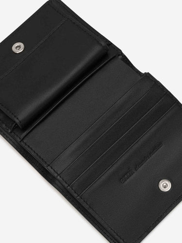 Ami Paris Hombre Barcelona Cartera Lisa Plegable color Negro sku 691-001610 01 - Foto 2