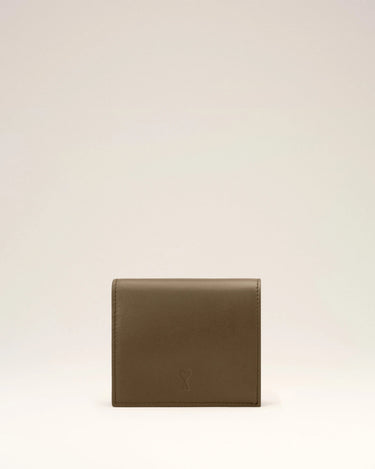 Ami Paris Hombre Barcelona Cartera Lisa Plegable color Marrón Oscuro sku 691-001610 02 - Foto 1
