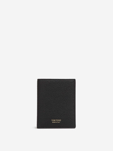 Tom Ford Hombre Barcelona Tarjetero Plegable Piel color Negro sku 691-001617 01 - Foto 1
