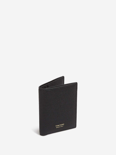 Tom Ford Hombre Barcelona Tarjetero Plegable Piel color Negro sku 691-001617 01 - Foto 2