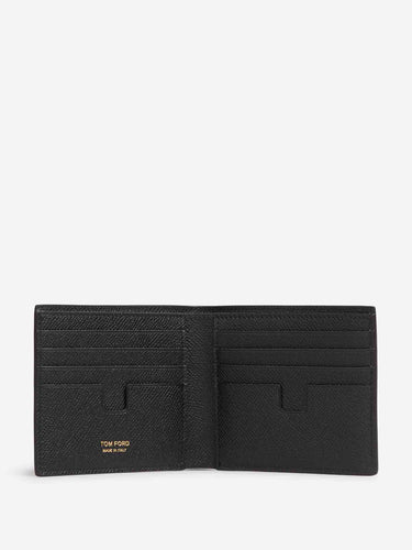 Tom Ford Hombre Barcelona Tarjetero Plegable Piel color Negro sku 691-001619 01 - Foto 4