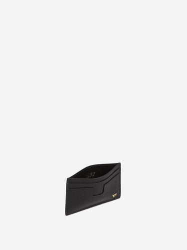 Tom Ford Hombre Barcelona Tarjetero Piel Logo color Negro sku 691-001620 01 - Foto 2