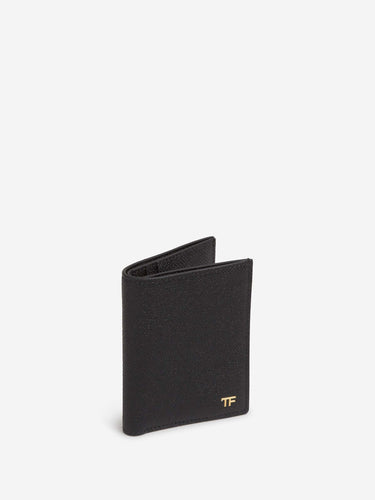 Tom Ford Hombre Barcelona Tarjetero Plegable Piel color Negro sku 691-001621 01 - Foto 2