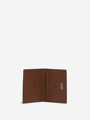 Tom Ford Hombre Barcelona Tarjetero Plegable Efecto Cocodrilo color Caramelo sku 691-001622 01 - Foto 4