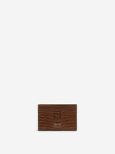Tom Ford Hombre Barcelona Tarjetero Efecto Cocodrilo color Caramelo sku 691-001623 01 - Foto 1