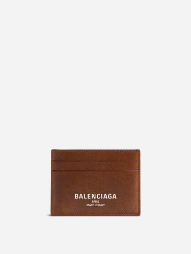 Balenciaga Hombre Barcelona Tarjetero Piel Logo color Caramelo sku 691-001634 01 - Foto 1